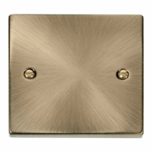 Click Deco 1 Gang Blank Plate