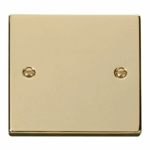 Click Deco 1 Gang Blank Plate