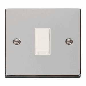 Click Deco 1 Gang Intermediate 10Ax Switch White