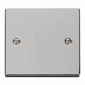 Click Deco 1 Gang Blank Plate