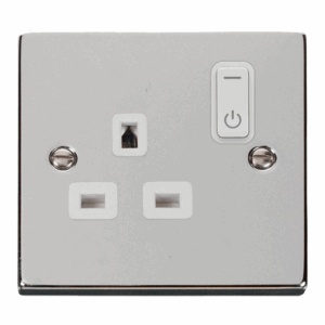 Click Deco Ingot 13A 1G Rf Smart Socket Deco Ch Wh