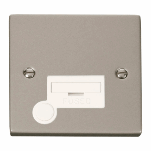 Click Deco 13A Fused Connection Unit With Flex Outlet White