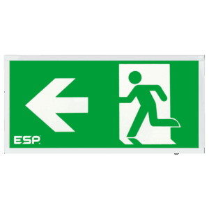 ESP EM Exit Left Self-Test 3W IP20 Main