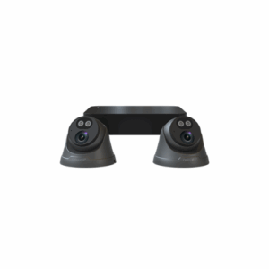 ESP IP PoE 2MP 4CH 2 Dome Cam Kit 1TB Grey