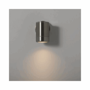 KSR Lighting Tulua GU10 Single Wall light Stainless Steel