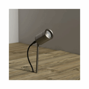 KSR Lighting Tulua GU10 Single Spike light Stainless (Steel)