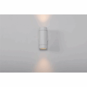 KSR Lighting Tulua GU10 Up and Down Wall Light (White)