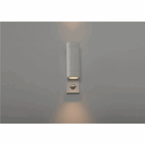 KSR Lighting Tulua III GU10 PIR Up and Down Wall Light (White)