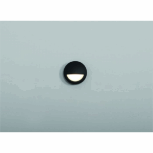 KSR Lighting Amapa LED Round Eyelid Surface Wall Light (Anthracite)