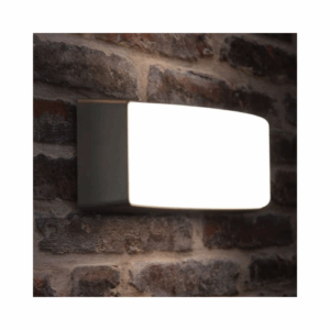 KSR Lighting Bilbao 12w 4000K LED Plain Wall Light Dark (Grey)