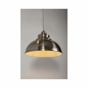 KSR Lighting Medina Satin Chrome Shade Only