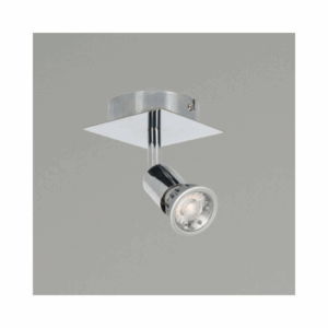KSR Lighting Nautilus Gu10 Single Spotlight Chrome