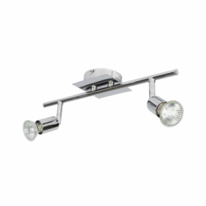 KSR Lighting Nautilus GU10 2 Light Bar Spot light Chrome (Chrome)