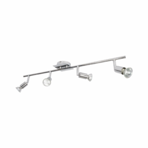KSR Lighting Nautilus GU10 4 Light Bar Spot light Chrome (Chrome)