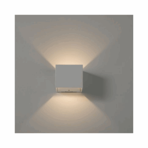 KSR Lighting Mini Kube 3.5W 3000K LED Wall Light (White)