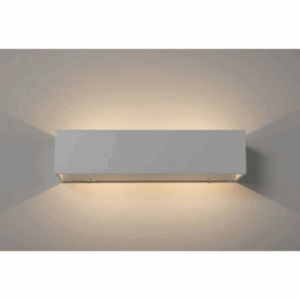 KSR Lighting Long Kube 2 x 5W 3000K LED Wall Light (White)