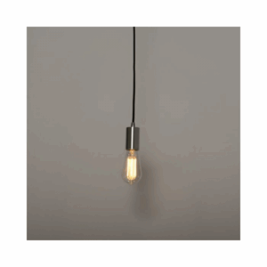 KSR Lighting Lucia E27 Single Pendant (Aluminium)