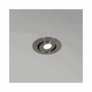 KSR Lighting Mimas Mini Led 3w 3000k Tilt Downlight Ip65 Stainless Steel