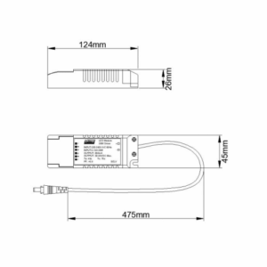 KSR Lighting Qr Pro Commercial 13w Led Non Dimmable Driver