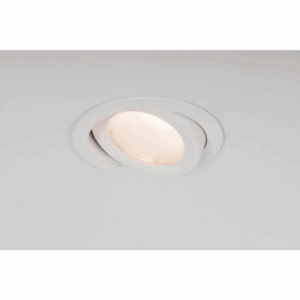 KSR Lighting Qr Pro Commercial Tilt Bezel White