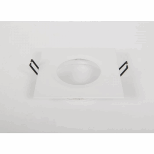 KSR Lighting Qr Pro Commercial Square Fixed Bezel White