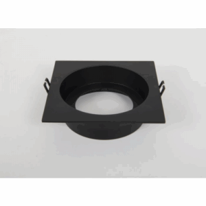 KSR Lighting Qr Pro Commercial Square Baffle Bezel Black