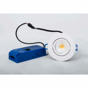 KSR Lighting Qr Select Tilt 4cct Led Ip65 Tiltable Downlight White