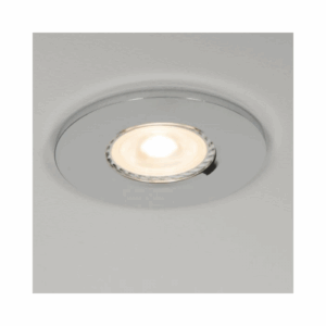 KSR Lighting Firebreak Qr Gu10 IP20 Chrome Bezel