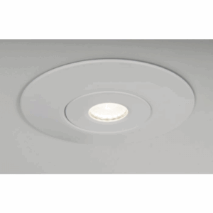 KSR Lighting Firebreak Qr Gu10 Convertor Plate White