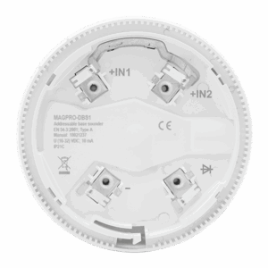 ESP Addressable Fire Sounder Deep Base White