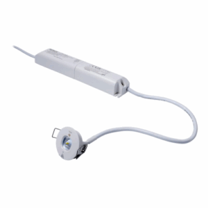 Robus Desmond 1.5W Non-Maintained 40mm Emergency Led Downlight Lifepo4 Battery Open White