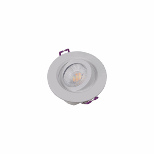 Robus Gem 6W Led Cct4 Gimbal Downlight IP65 67mm Cut Out 2700K 3000K 4000K 6500K Dimmable Matte White