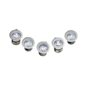 Robus Vita 1.8W Led Circular Kit With 5 Fittings IP68 White Leds