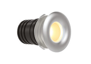 ALL LED Micro 1W IP44 Marker Light White/Aluminium - ALL LED, 3000K Warm White, Aluminium