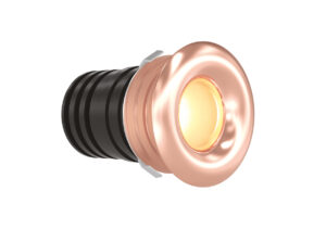 ALL LED Polished Copper Bezel for Micro Marker Light