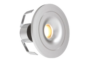 ALL LED Mini 1W IP44 Marker Light White/Aluminium - ALL LED, 3000K Warm White, Aluminium