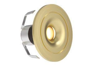 ALL LED Brushed Brass Bezel for Mini Marker Light