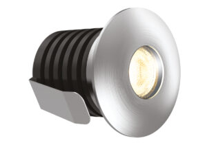 ALL LED Midi 1W Marker Light IP65 White/Aluminium - ALL LED, 3000K Warm White, Aluminium