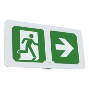 Ansell Adler Exit Box Maintained / Non-Maintained White