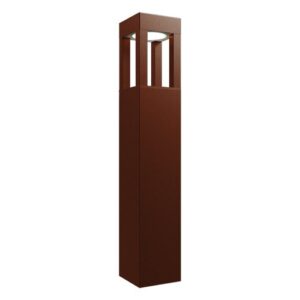 Ansell Aries Bollard 900mm Cool White Rust