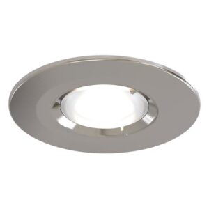 Ansell Edge GU10 Fire Rated Downlight Satin Chrome