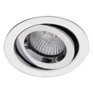 Ansell iCage Mini GU10 Die-Cast Fire Rated Gimbal Chrome