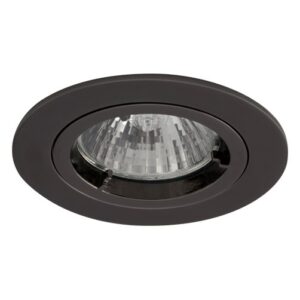 Ansell Twistlock GU10 Die-Cast Downlight Black Chrome