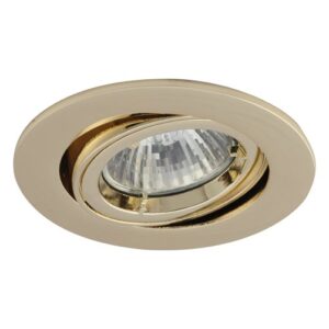 Ansell Twistlock GU10 Die-Cast Gimbal Brass