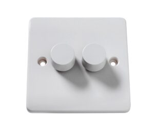 Robus Robus 100W Led Dimmer Switch 2 Gang 2 Way