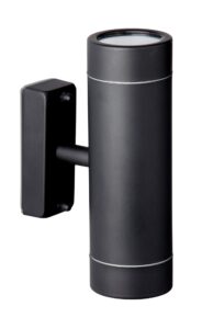 Robus Tralee 2X35W GU10 Up/Down Wall Light IP44 Dark Grey Double