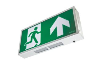 Robus 4W Exit Box Lifepo4 C/W Up Legend White