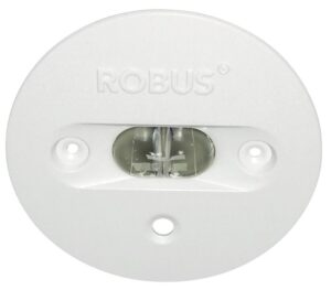 Robus Avior 2W Surface Emergency Downlight W/ Open And Corridor Lenses White
