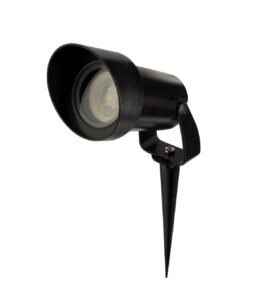 Robus Clubfinch GU10 Spike Light IP65 Anti-Glare Black
