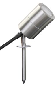 Robus Canefinch GU10 Spike Light IP65 Brushed Chrome